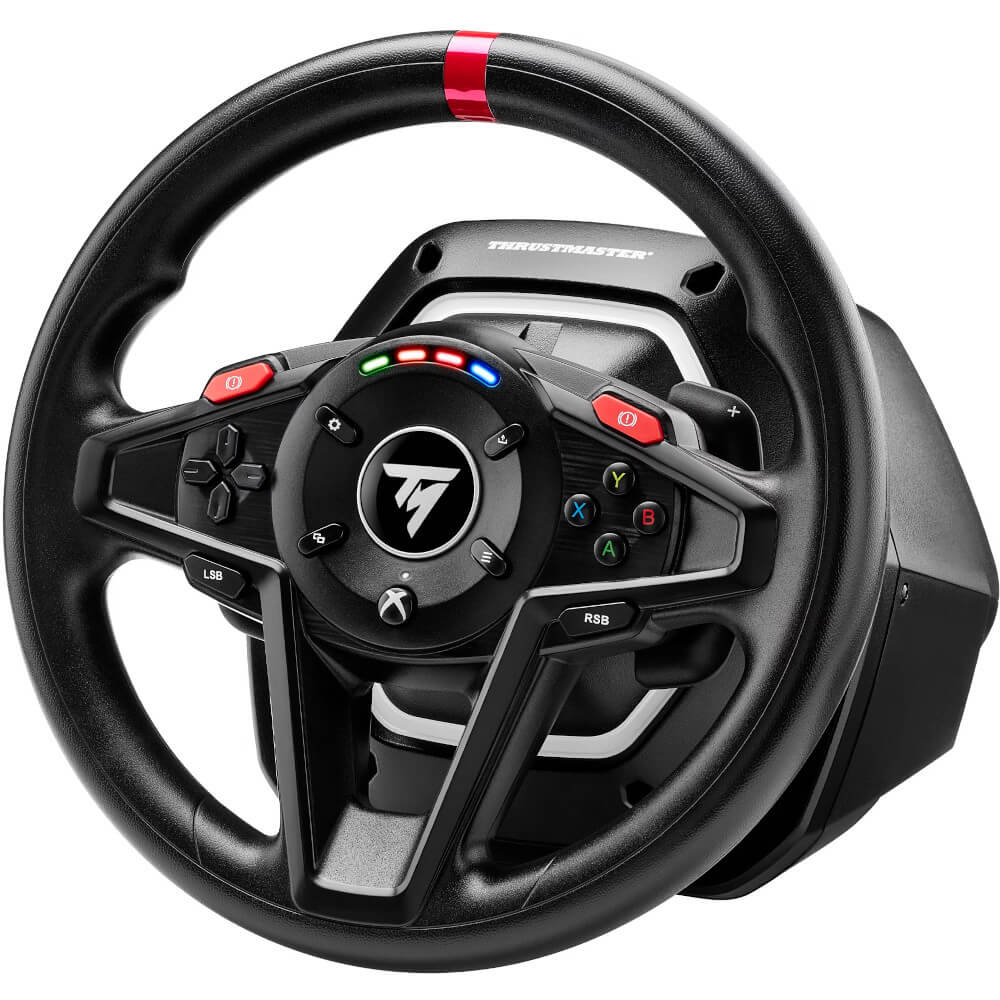 Volan Thrustmaster T128X cu pedale magnetice pentru PC/Xbox Volan Thrustmaster T128X cu pedale magnetice pentru PC/Xbox