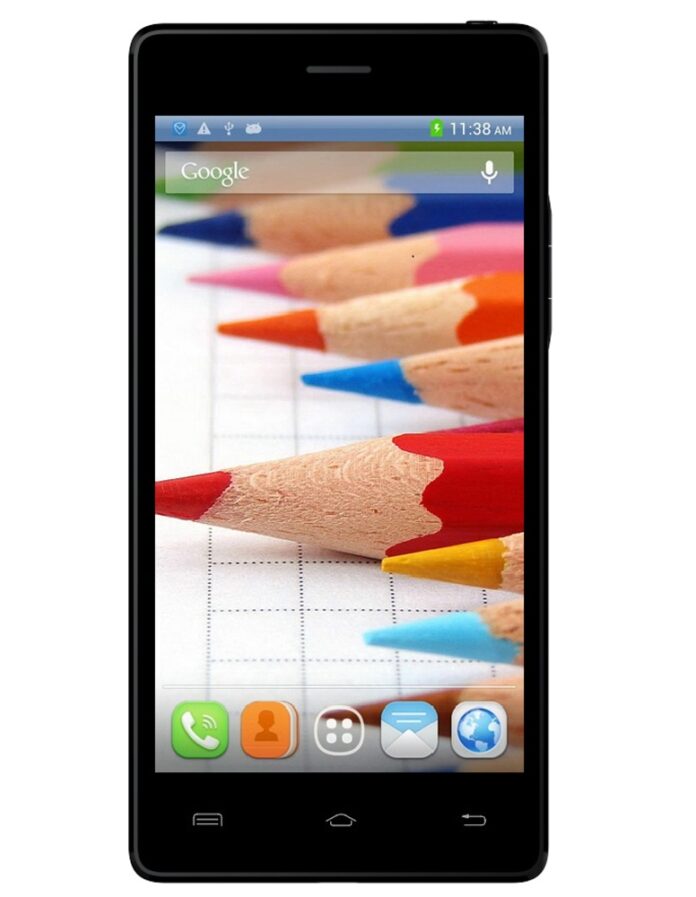 Telefon mobil Vonino Ego QS, 4GB, Dual SIM, Negru