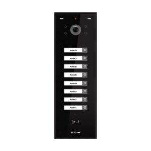 Videointerfon de exterior Electra VPU.08S03.ELBTL, 8 familii, 800 LTV, RFID, aparent, negru Videointerfon de exterior Electra VPU.08S03.ELBTL, 8 familii, 800 LTV, RFID, aparent, negru