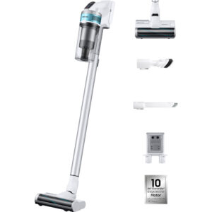 Aspirator vertical Samsung Jet 70 Turbo VS15T7031R1/GE, 0.8 L, 21.6 V, 410 W, Acumulator Li-Ion, Afisaj LED, Filtru Hepa, Perie Turbo Action, Autonimie 40 min, Argintiu Aspirator vertical Samsung Jet 70 Turbo VS15T7031R1/GE, 0.8 L, 21.6 V, 410 W, Acumulator Li-Ion, Afisaj LED, Filtru Hepa, Perie Turbo Action, Autonimie 40 min, Argintiu