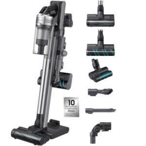 Aspirator vertical Samsung Jet 90 Complete VS20R9046T3/GE, 0.8 L, 550 W, Acumulator Li-Ion, Afisaj LED, Perie Turbo Action, Autonomie 60 min, Argintiu Aspirator vertical Samsung Jet 90 Complete VS20R9046T3/GE, 0.8 L, 550 W, Acumulator Li-Ion, Afisaj LED, Perie Turbo Action, Autonomie 60 min, Argintiu