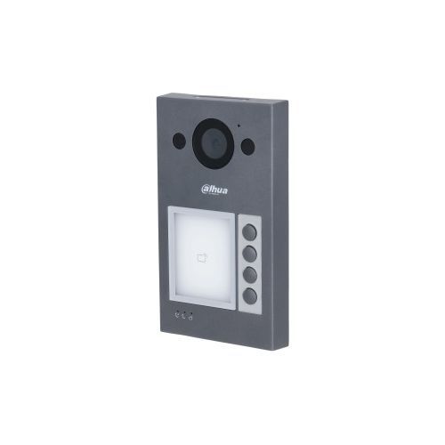 Post exterior videointerfon IP, WiFi, 2 MP, 4 familii, auto IR, IC card, slot card, PoE, Dahua VTO3311Q-WP