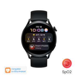 Smartwatch Huawei Watch 3, 46mm, Black Smartwatch Huawei Watch 3, 46mm, Black