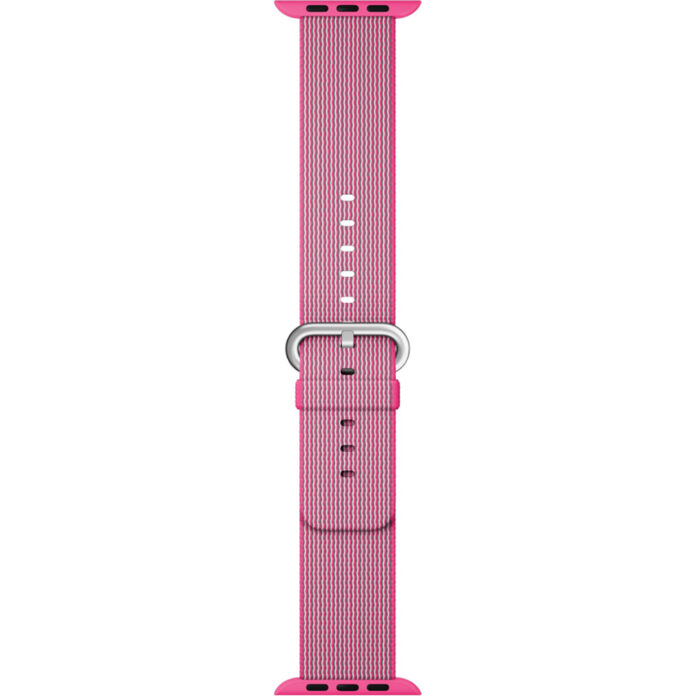 Curea Apple Watch 38mm Pink Woven Nylon