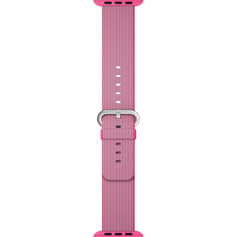 Curea Apple Watch 38mm Pink Woven Nylon