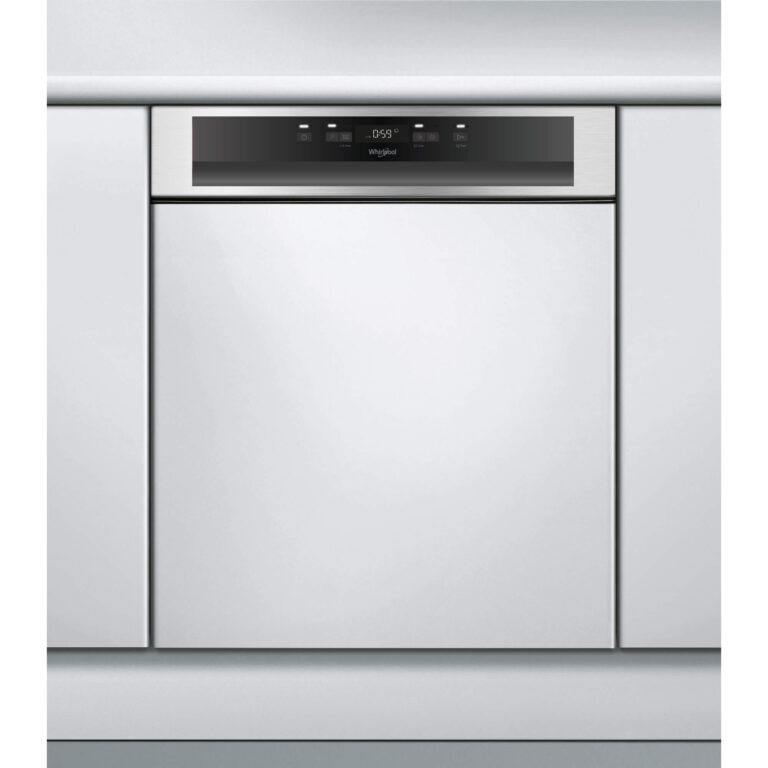 Masina de spalat vase semi-incorporabila Whirlpool WBC 3C26 PF X, 14 Seturi, 8 Programe, Clasa A++