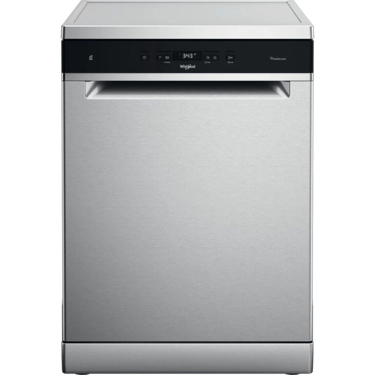 Masina de spalat vase Whirlpool WFC 3C42 P X, 14 seturi, 8 programe, Clasa C, Power Clean, NaturalDry, FlexiSpace