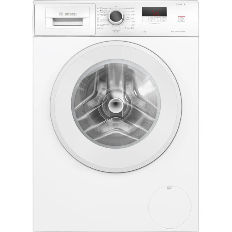 Masina de spalat rufe Bosch WGE02200BY, 7 kg, 1200 RPM, Functie reincarcare, Iron Assist, Active Water Plus, Speed Perfect, Alb, Clasa A