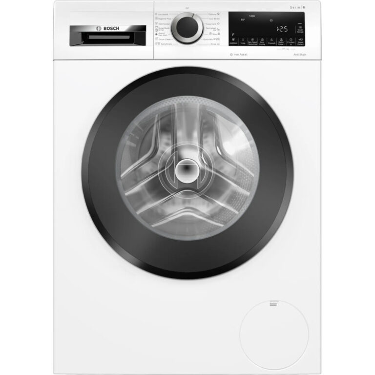 Masina de spalat rufe Bosch WGG244Z5BY, 9 kg, 1400 RPM, Motor EcoSilence Drive, Functie reincarcare, Iron assist, Alb, Clasa A