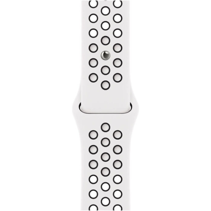 Curea pentru Apple Watch 41mm, Nike Sport Band, Summit White/Black