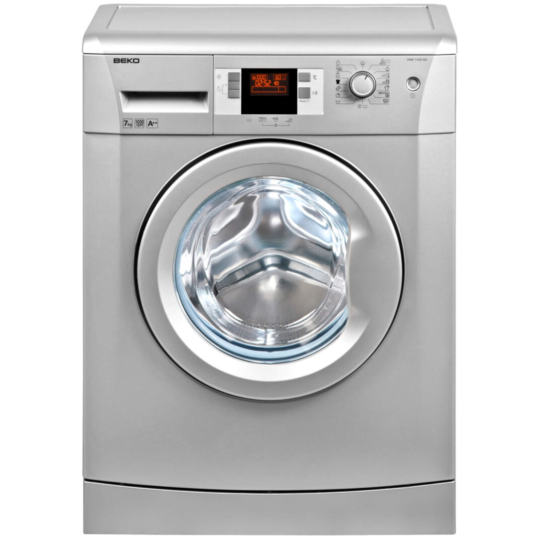 Masina de spalat rufe Beko WMB71042MS, 7 kg, 1000 RPM, Clasa A++, Argintiu Masina de spalat rufe Beko WMB71042MS, 7 kg, 1000 RPM, Clasa A++, Argintiu