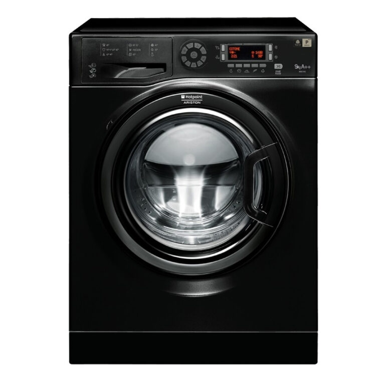 Masina de spalat rufe Hotpoint WMD 942K, 1400 RPM, 9 kg, Clasa A++, Display LCD, Negru