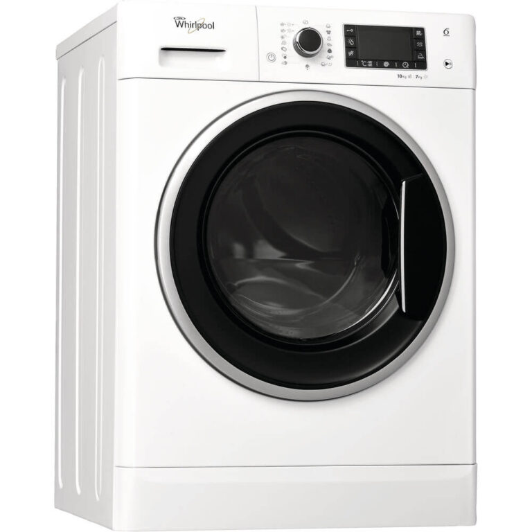 Masina de spalat rufe cu uscator Whirlpool WWDP 10716 6th Sense, 1600 rpm, 10 kg spalare 7 uscare, Clasa A