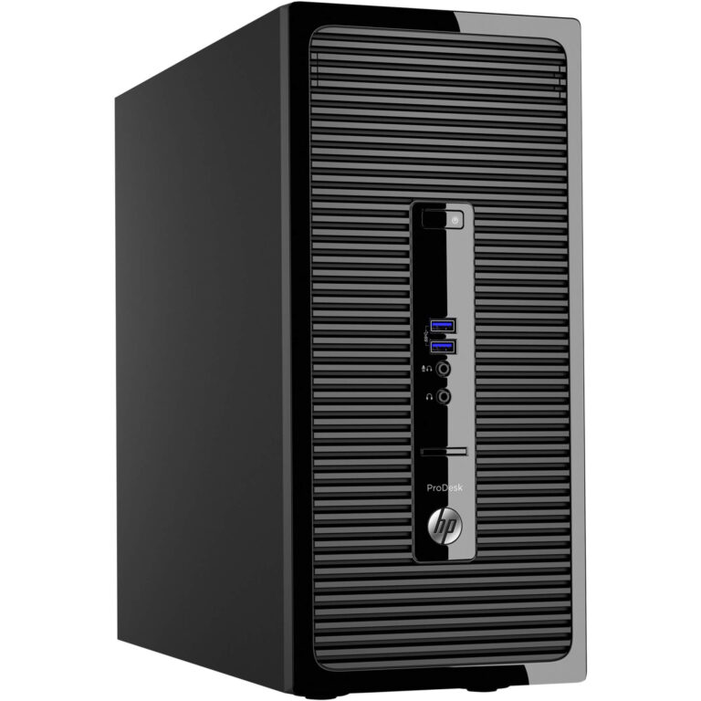 Sistem Desktop PC HP 400 G3, Intel Core i3-6100, 4GB DDR4, SSD 256GB, Intel HD Graphics, Windows 10 Pro