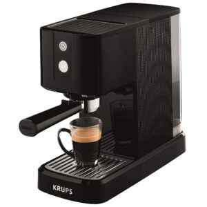 Espressor manual Krups XP341010, 1460 W, 1 L, 15 bar, Negru Espressor manual Krups XP341010, 1460 W, 1 L, 15 bar, Negru