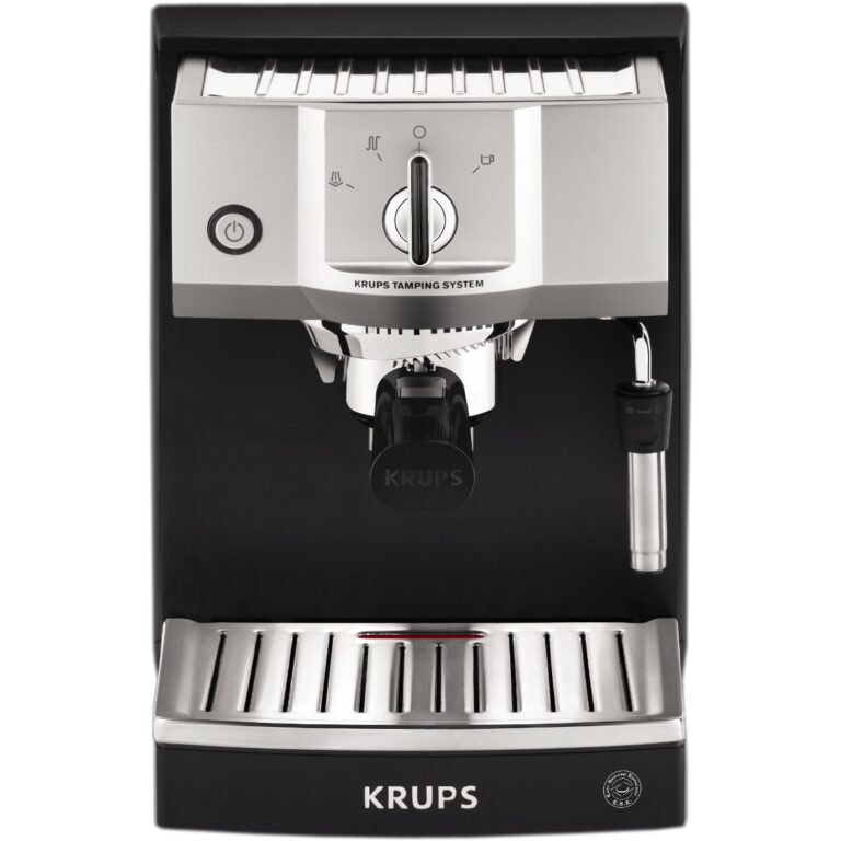 Espressor manual Krups XP562030, 15 bar, Argintiu