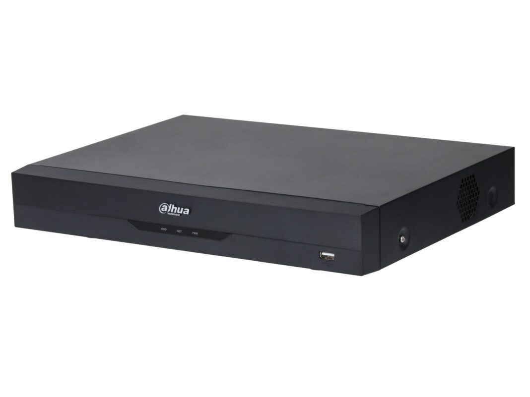 XVR Dahua XVR5104HE-I3/T 4 canale WizSense, penta-brid, 5MP, HDCVI/AHD/TVI/CVBS/IP, SMD Plus, AI Coding, audio coaxial, 32 Mbps, 1 SATA