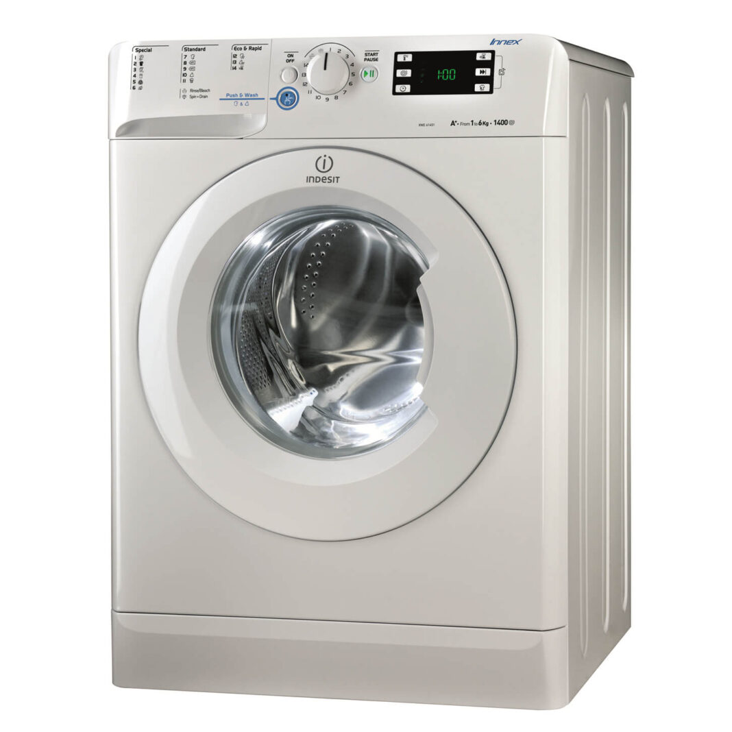Masina de spalat rufe Indesit Innex XWE61451W, 6 kg, 1400 RPM, Clasa A+, Alb