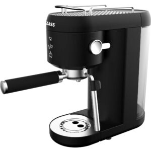 Espressor manual Zass ZEM 09, 1400 W, 1 L, 20 bar, Negru Espressor manual Zass ZEM 09, 1400 W, 1 L, 20 bar, Negru